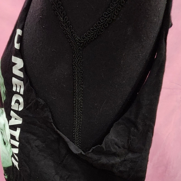 Type O negative cut out distressed tank goth punk 90s alt size med - Picture 4 of 9